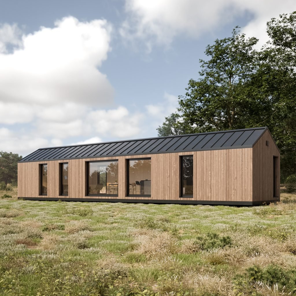 Interior de módulo habitacional
